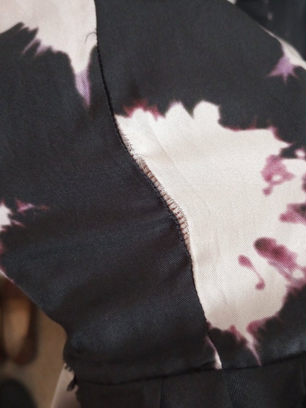 Ulla Johnson Serafina Noir Blur Tiered Silk Gown - Picture 16 of 17